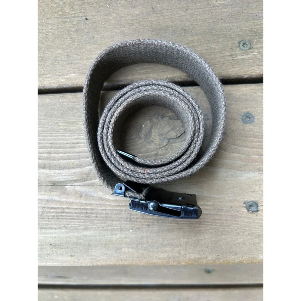 Tactical Canvas Adjustable Military Camo Web Belt Unisex Approx 35